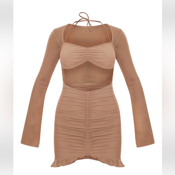 PrettyLittleThing ruched dress - Picture 5 of 5